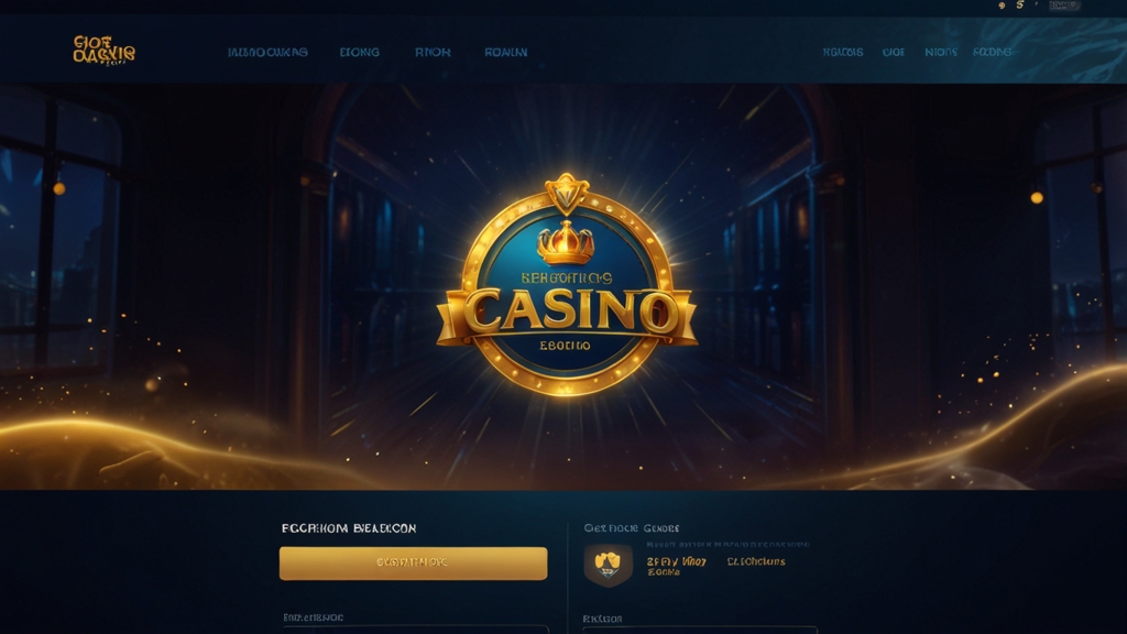 Schermata con campo codice promo e atmosfera da casinò