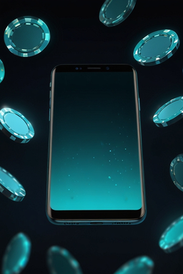 Smartphone con app Kazeeno casino